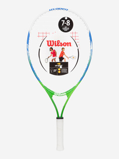 Ракетка для большого тенниса детская Wilson US Open 23, Зеленый, размер 0