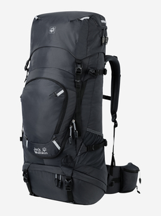 Рюкзак JACK WOLFSKIN Highland Trail 55, Черный, размер Без размера