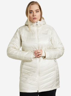 Куртка утепленная женская Columbia Joy Peak Mid Jacket, Plus Size, Бежевый, размер 52