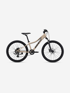 Велосипед для девочек Giant Xtc Disc 24 24", 2022, Бежевый, размер 135-160