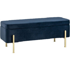 Банкетка Stool Group Болейн велюр синий 20A544VF-MOMO-46