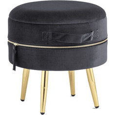 Пуф Stool Group Тильда велюр антрацит 19A206VF-MOMO-27