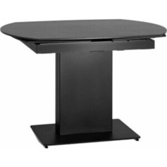 Стол обеденный раскладной Stool Group Хлоя керамика темная (двойной артикул) DF120T 120 black dual