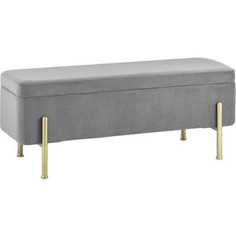 Банкетка Stool Group Болейн велюр серый 20A544VF-MOMO-38
