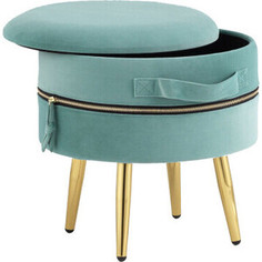 Пуф Stool Group Тильда велюр мятный 19A206VF-MOMO-13