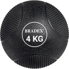 Медбол Bradex SF 0773, резиновый, 4кг