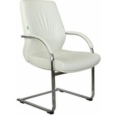 Стул Riva Chair RCH С1815 Белый (6207) натуральная кожа