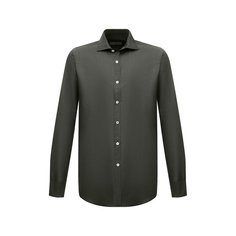 Сорочка изо льна и хлопка Canali