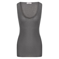 Топ из вискозы Brunello Cucinelli