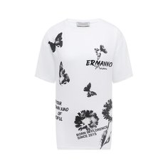 Хлопковая футболка Ermanno Firenze