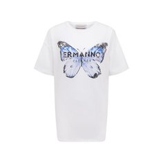 Хлопковая футболка Ermanno Firenze