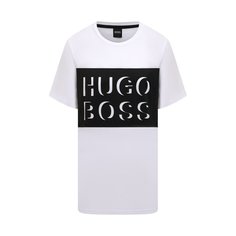 Хлопковая футболка BOSS