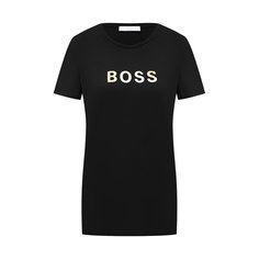 Хлопковая футболка BOSS