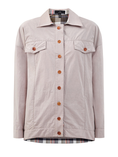 Легкая куртка-рубашка из хлопка с принтом на подкладке RE Vera