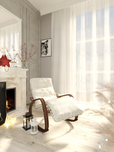 Тюль LEGRAND КАНВАС 300х260 с утяжелителем айвори