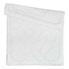 Одеяло Василиса Про-Комфорт 172 x 205 см сатин всесезонное белое