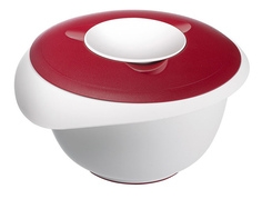 Миска Westmark для смешивания с 2-мя крышками 2.5л красный (3153227R)
