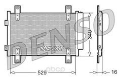 Радиатор кондиционера fiat dukato, citroen jumper, peugeot boxer all 04-06 Denso DCN09049