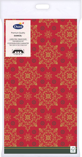 Скатерть Duni X-mas Deco 138 х 220 см бумага красная