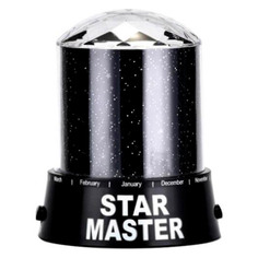 Проектор-ночник Звездное небо Star Master с USB кабелем NCH-015 (Черный) Da Privet