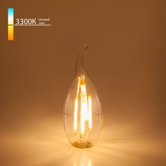 Лампа светодиодная Elektrostandard Свеча на ветру BLE1428 9W 3300K E14 (CW35)