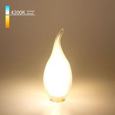 Лампа светодиодная Elektrostandard Свеча на ветру BLE1430 9W 4200K E14 (CW35)