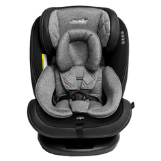 Автокресло детское AMAROBABY ST-3,Isofix класс D, группа 0+/1/2/3, (серый)