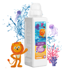 Гель для стирки детской одежды WELLERY Soft baby без фосфатов и красителей 0+, 40 стирок