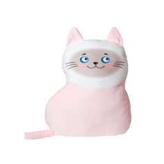 Мягкая игрушка-подушка Кошка Сима розовая Malvina 41 см