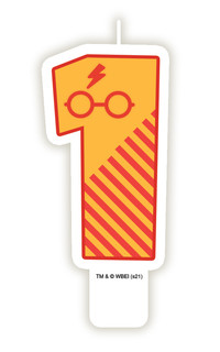 Свеча праздничная ND Play Harry Potter цифра 2 с рисунком