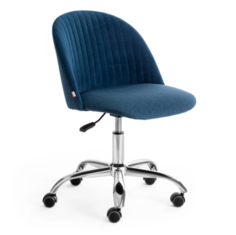 Офисное кресло MELODY Синий, флок Tet Chair