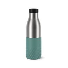 Бутылка для воды Emsa Bludrop Sleeve N3110600, 0,5 л, бирюзовая