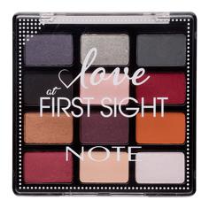 Тени для век из палитры 12 цветов NOTE COSMETICS 203 Love at First Sight 12 х 1,3 г