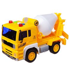 Машинка инерционная ABtoys Бетономешалка 1:20, 24x12x15.5 см C-00449