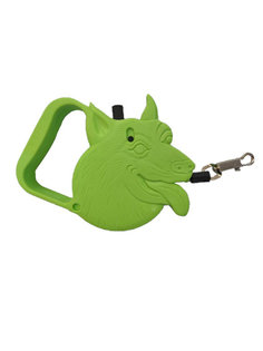 Поводок-рулетка Lilli Pet, 3 м, зеленый