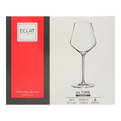 Бокалы для вина Eclat Cristal dArques Paris Ultime 380 мл х 6 шт