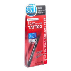 Влагостойкая жидкая подводка K-Palette Real Lasting Eyeliner 24h WP, насыщенный чёрный