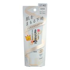 Солнцезащитная увлажняющая основа под макияж с изофлавонами сои Sana SPF 40, 50 г