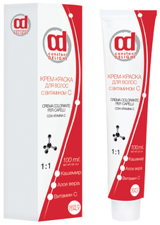 Краска для волос Constant Delight с витамином С, Кашемиром и Алоэ Вера 6/65