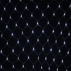Гирлянда "Сеть" 2,5х2,5м, черный ПВХ, 432 LED Белые Neon Night