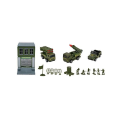 Игровой набор Junfa Военная база; 3 машинки ZYX-144/w(1)