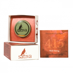 Блеск-бальзам для губ терракотовый Sativa №415, 8г