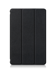 Чехол для Samsung Tab A7 (T500/T505) черный, с магнитом, чехол + стекло Zibelino