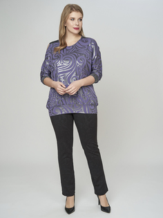 Блуза женская OLSI 1910008 фиолетовая 48 RU