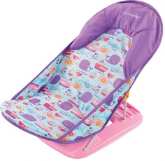 Summer Infant Лежак для купания Summer Infant Deluxe Baby Bather, киты розовый