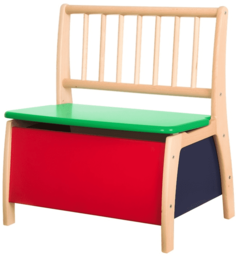 Скамья игровая с ящиком для игрушек Geuther Bambino 2520 BT Цветной