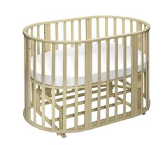 Кроватка-трансформер Sweet Baby Delizia V2 Avorio (Слоновая кость) 9 в 1 с маятником