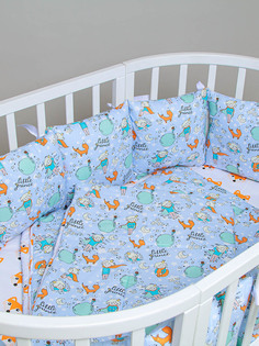 Комплект для прямоугольной, овальной и круглой кроватки Sweet Baby Маленький Принц, 4 пр.