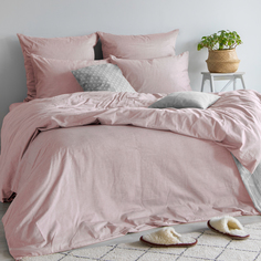 Постельное белье LOVEME Desert Rose 1,5сп, наволочки 50х70 см, меланж, 100% хлопок