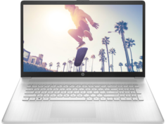 Полноразмерный ноутбук HP 17-cn0113ur серебристый (638G0EA)